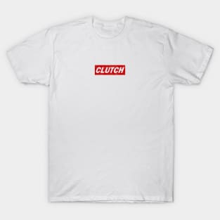 Clutch - distressed box logo T-Shirt